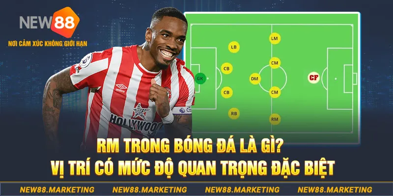 RM Trong Bóng Đá Là Gì? TOP Cầu Thủ Siêu Đỉnh Cao Trong Giới Bóng Đá 5 RM trong bóng đá là gì? Vị trí có mức độ quan trọng đặc biệt
